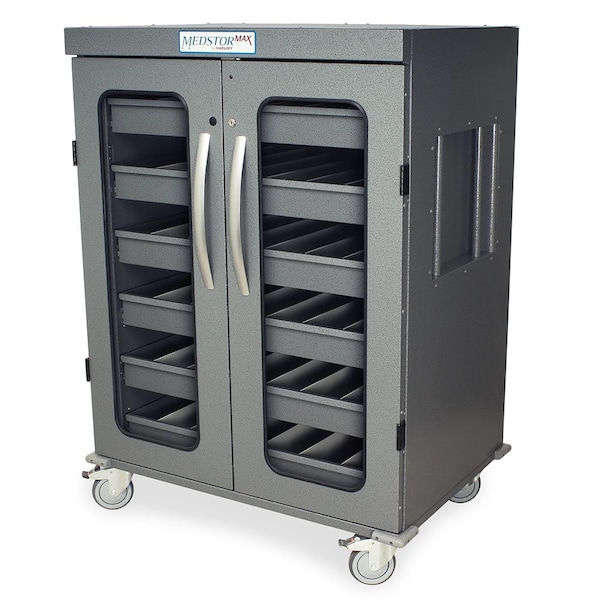 IntraOcular Lens Storage Cart, 1260 Capacity, Key Lock